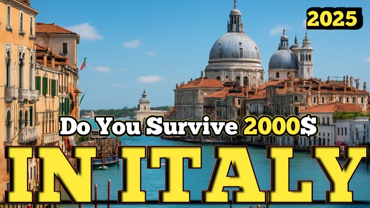 How Much Money You Need for 1 Month in Italy 🇮🇹 | Complete USDT Budget Guide (2025) | Budget Explore