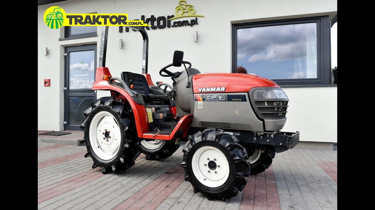 Yanmar AF16 4x4 16KM japoński mini traktorek TRAKTOR.COM.PL