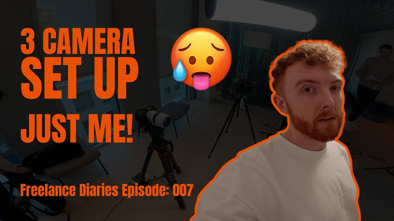 Filming a 3 Camera Podcast as a One-Person Crew - Sony FX6 FX3 & A7siii 