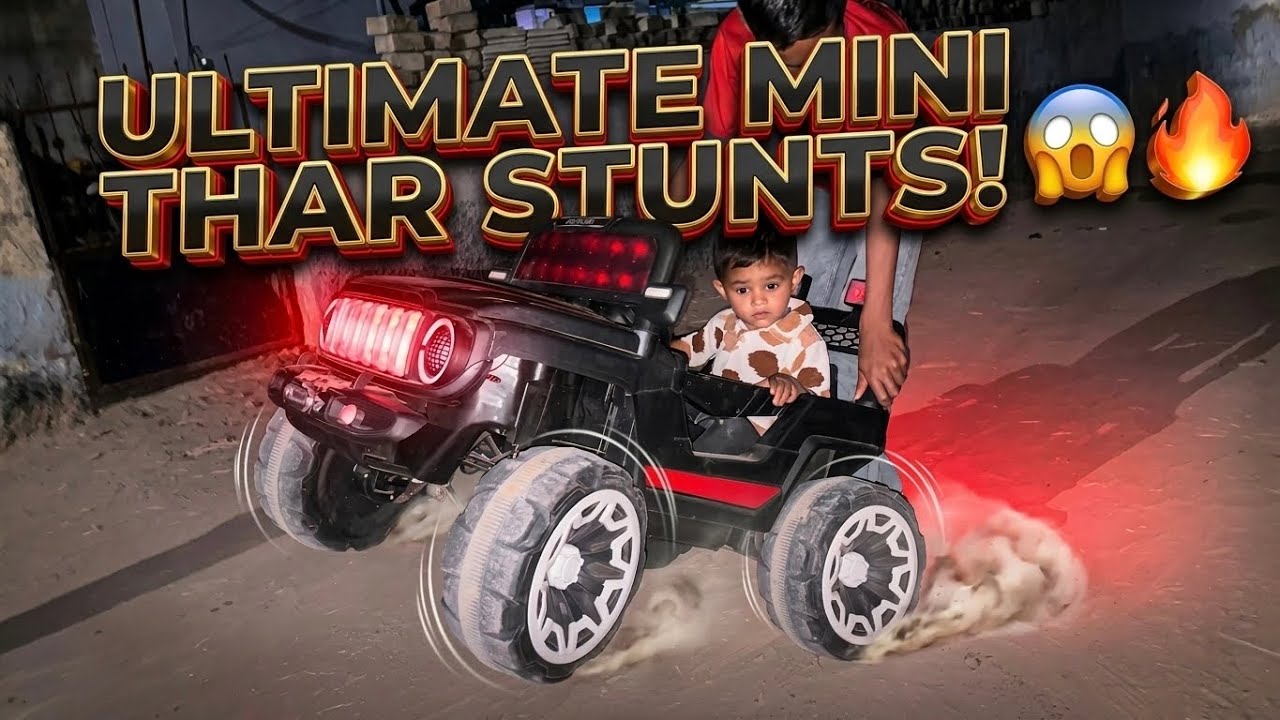 OMG! Mini Thar ne toh HADD KAR DI! 😱🔥 (Mini Thar Power Test 