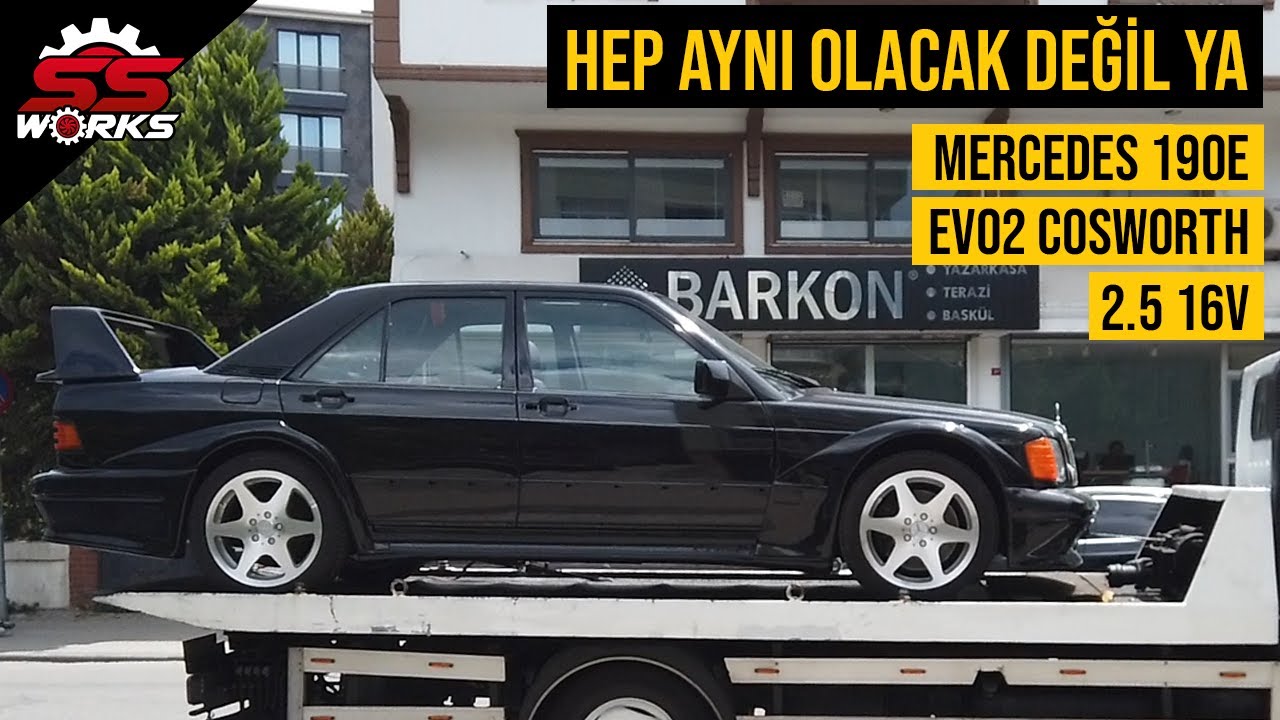 ELEKTRONİK KELEBEĞİN TADI BAŞKA (MERCEDES 190 EVO2 COSWORTH 2.5 16V) SSWORKS