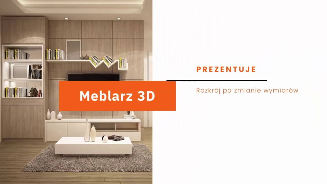 Meblarz 3D - rozkr&oacute;j po zmianie wymiar&oacute;w