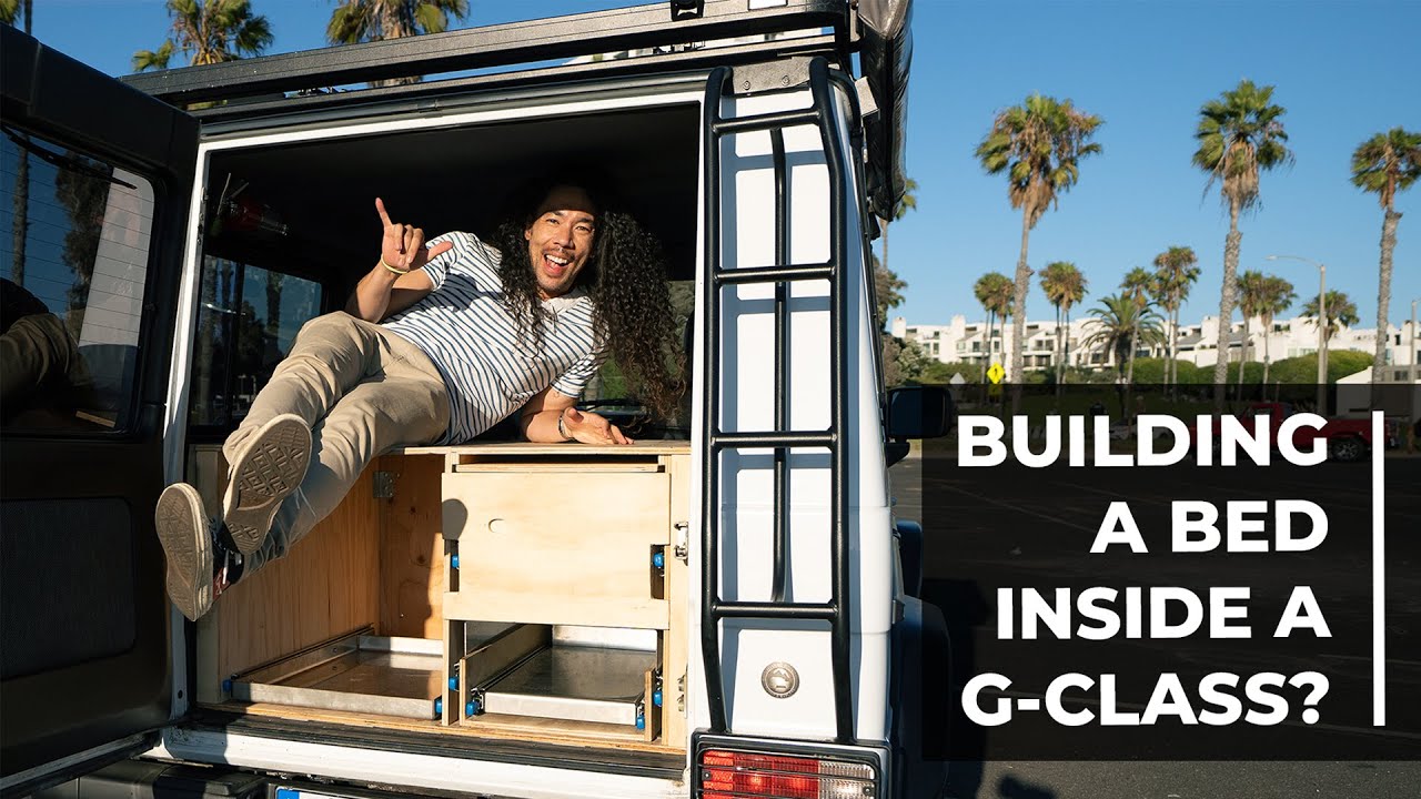 I BUILT A BED INSIDE MY MERCEDES G-WAGON!!