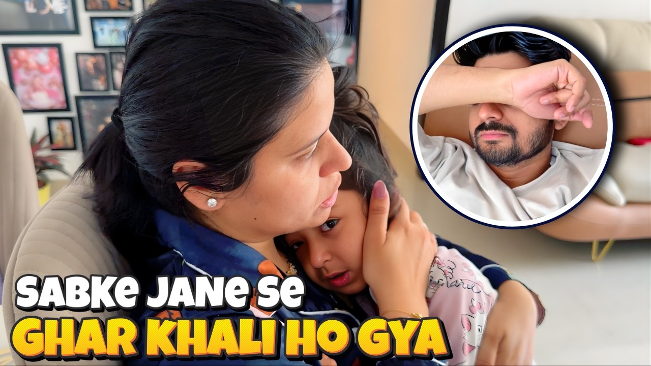 Sabke Jaane Se, Aadu Emotional Ho Gayi | Nitsiya TV | Vlog #72
