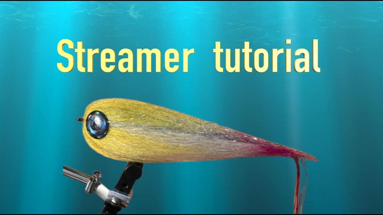 Tying an easy streamer for Pike - Montage facile d'un streamer &agrave; brochet