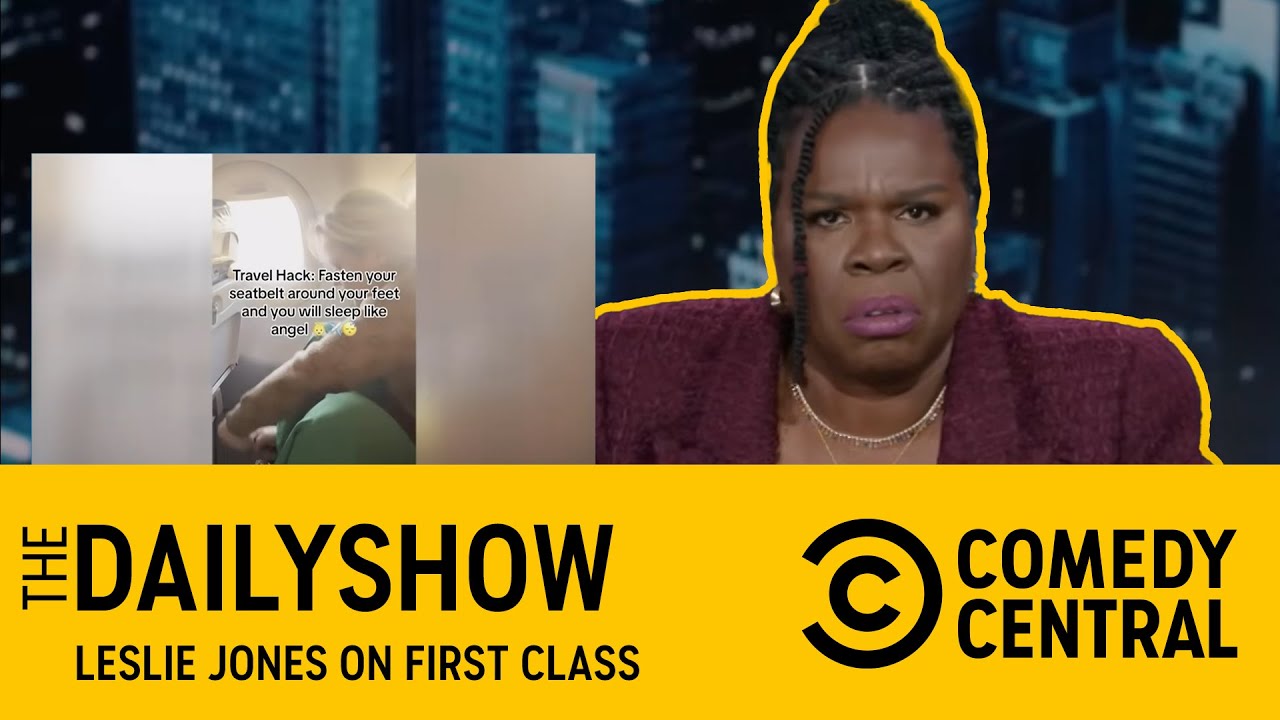 Leslie Jones On First Class | The Daily Show | Comedy Central Africa