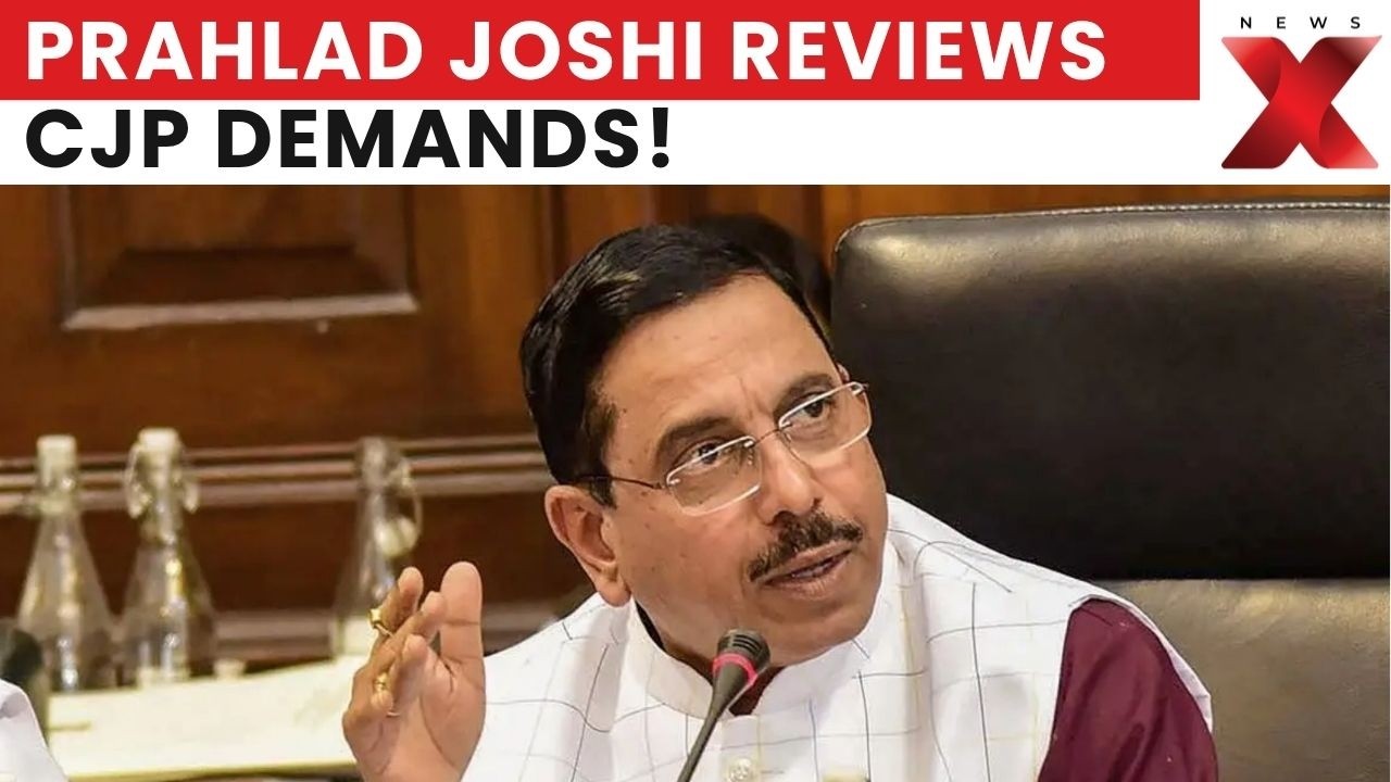 Prahlad Joshi Reviews CJP Demands As Education Ministry Holds Key Meeting | STUDENT NEET DEMANDS