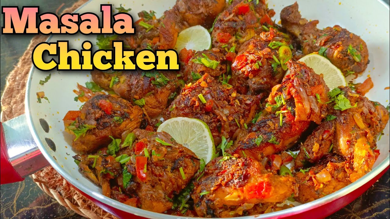 Desi Style Chicken Fry Recipe | Masala Chicken Fry | Easy Chicken Starter Recipe