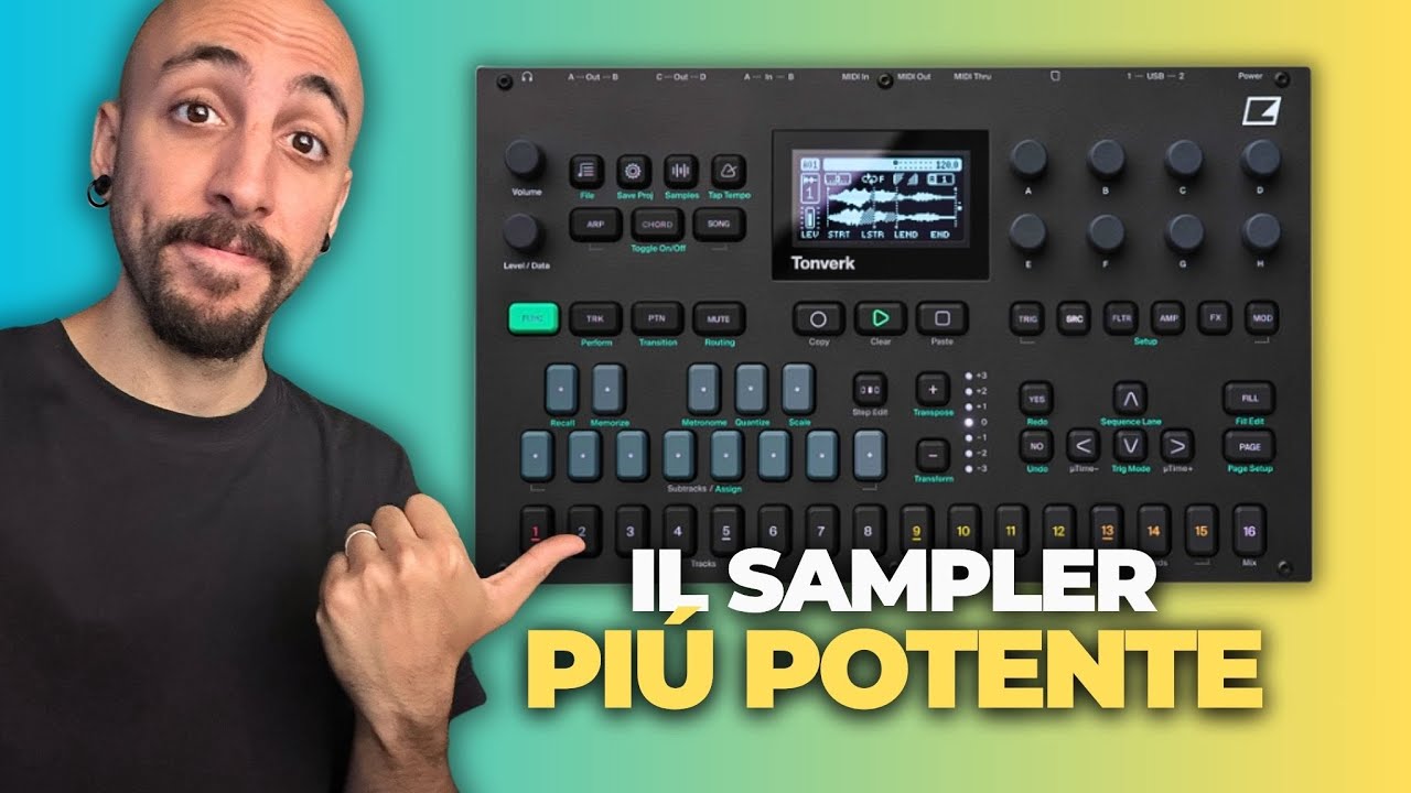 TONVERK È IL MIGLIOR SAMPLER CHE PUOI COMPRARE ❤️ | StrumentiMusicali.net