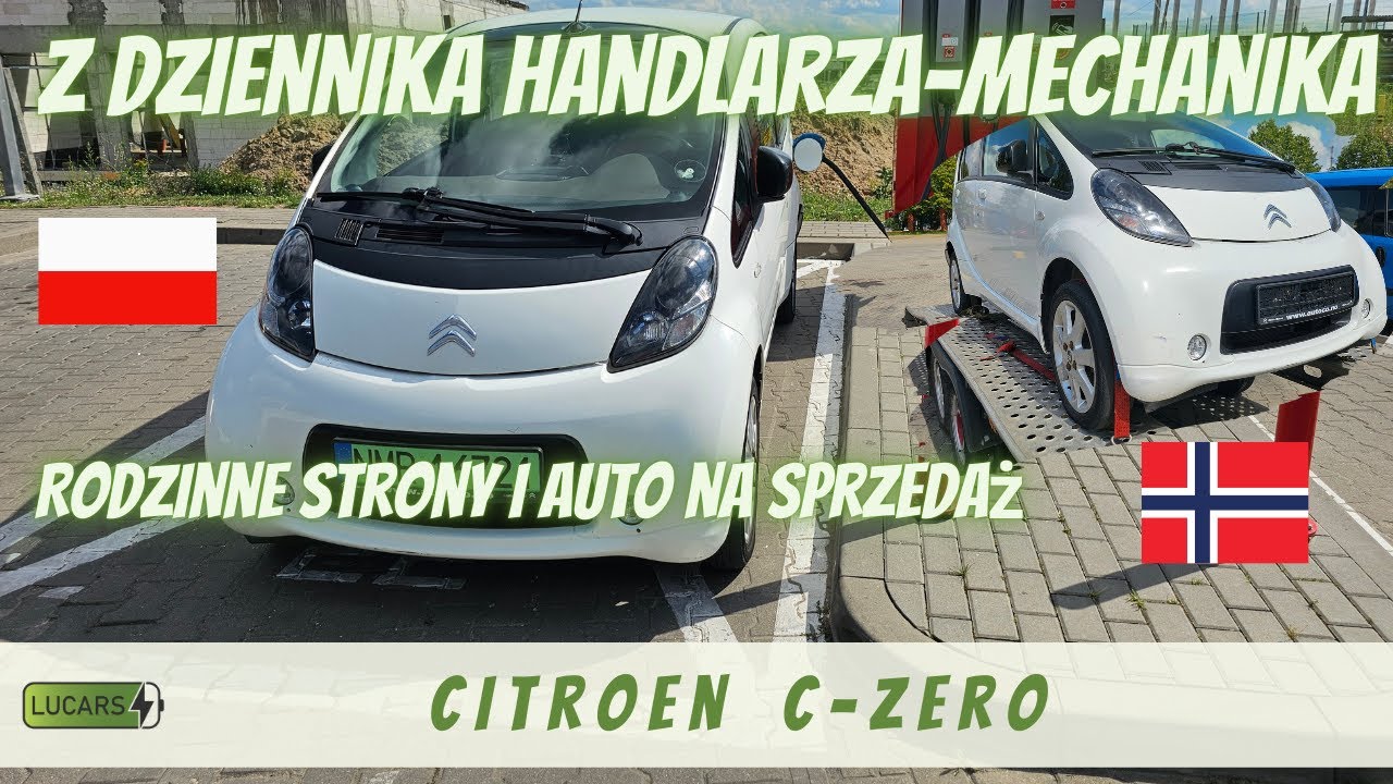 Citroen C-zero, auto z Norwegii już opłacone i zarejestrowane -  