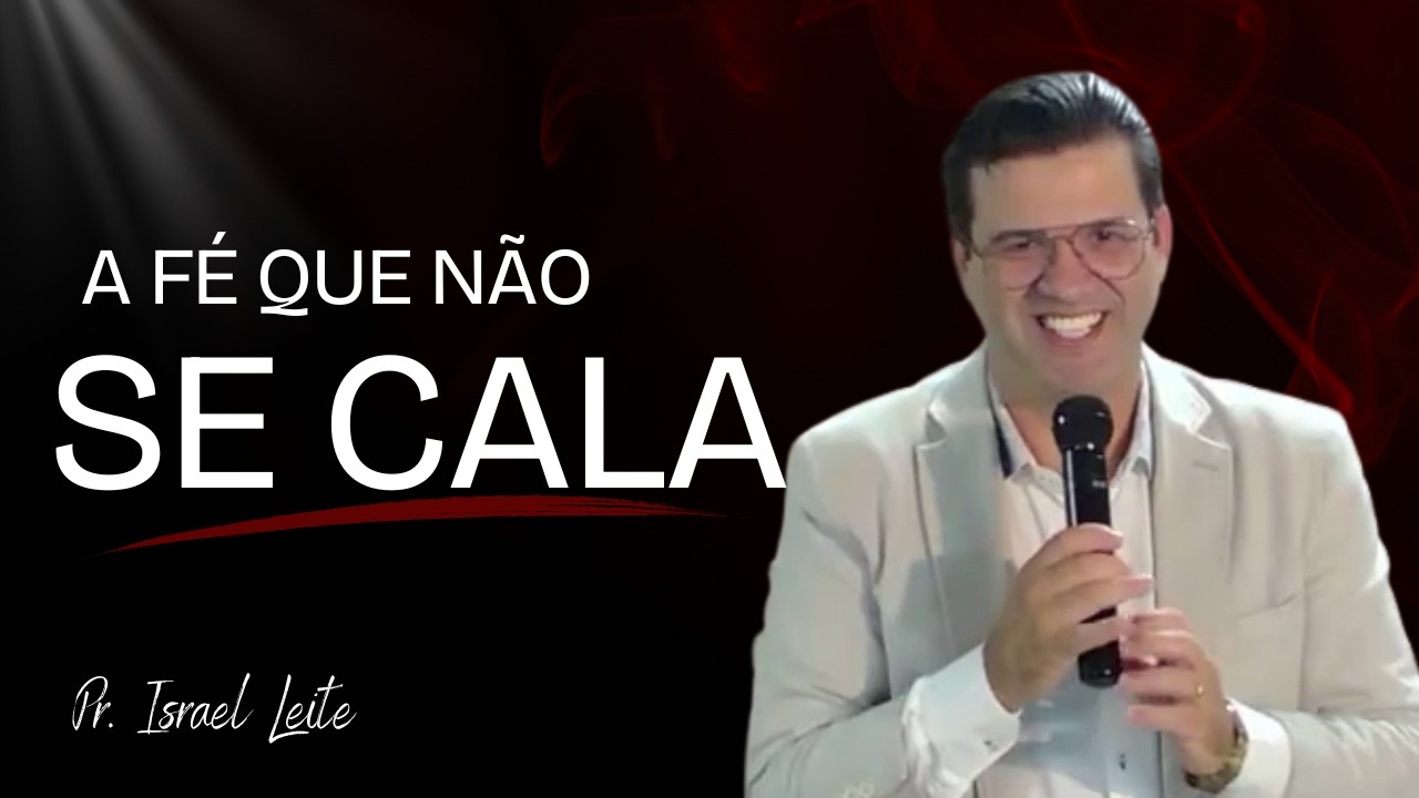 A FÉ QUE NÃO SE CALA: O Grito que Parou Jesus! (O Cego de Jericó) | Pr. Israel Leite