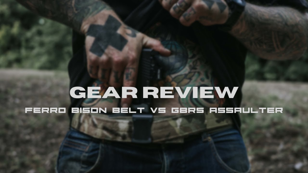 Ремень Ferro Bison против ремня GBRS Assaulter