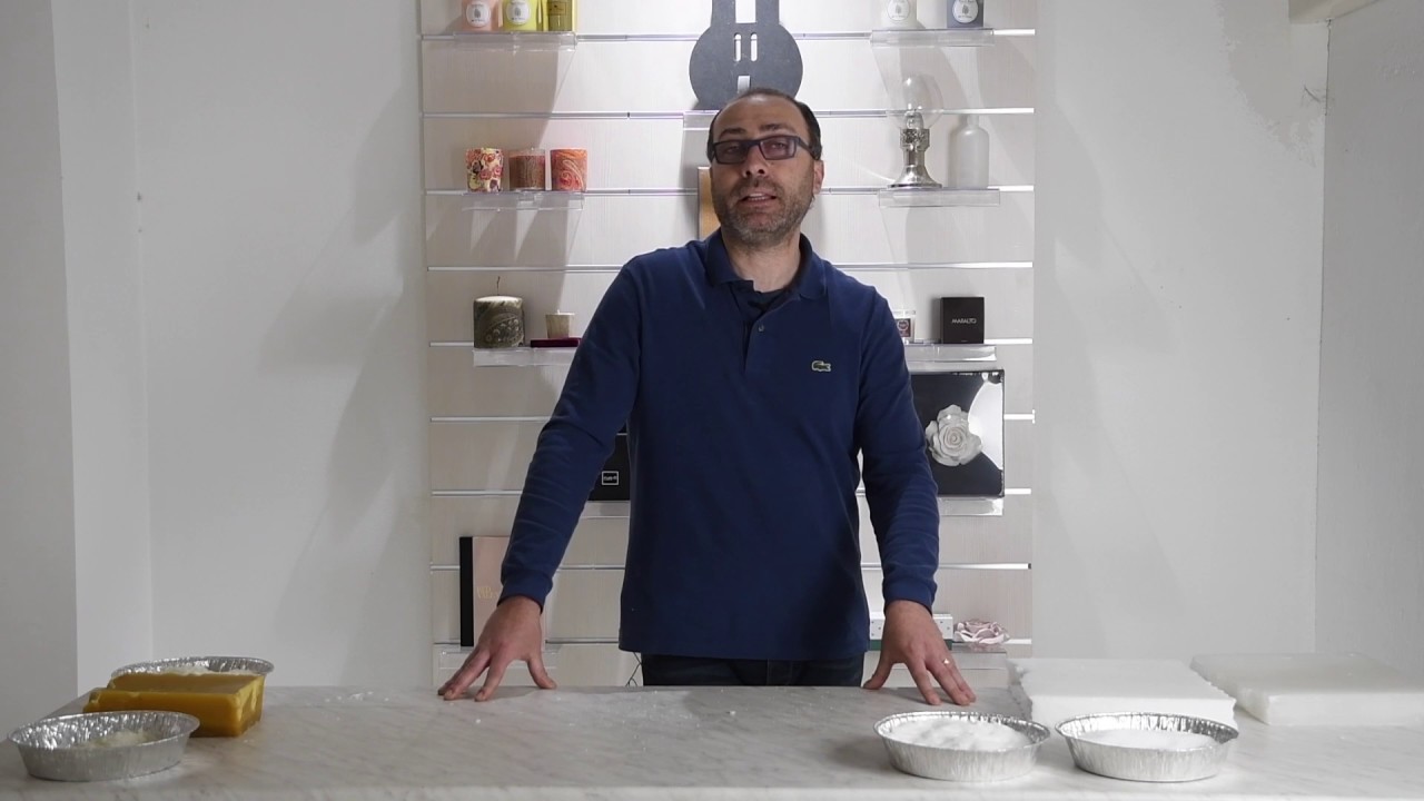 tutorial paraffine e cere per candele