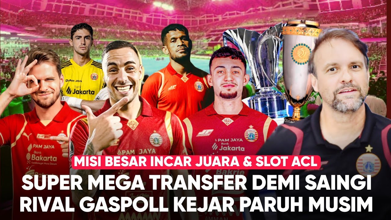 Persija Gengsi Sama Persib: Boyong Ivar, Kambuaya & Gerbong Grade A Brazil! Misi Rebut Juara Liga 1