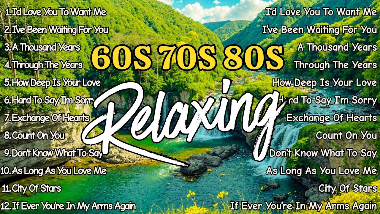 Best Old Songs 70s 80s 90s | Relaxing Love Songs Greatest Hits 💓 Romantic Endless Love