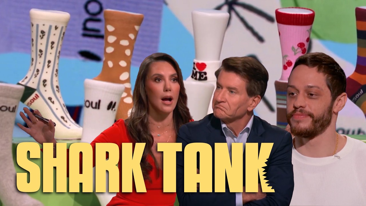 The Sharks Go Crazy Over Pete Davidson's Socks!? | Shark Tank US | Shark Tank Global