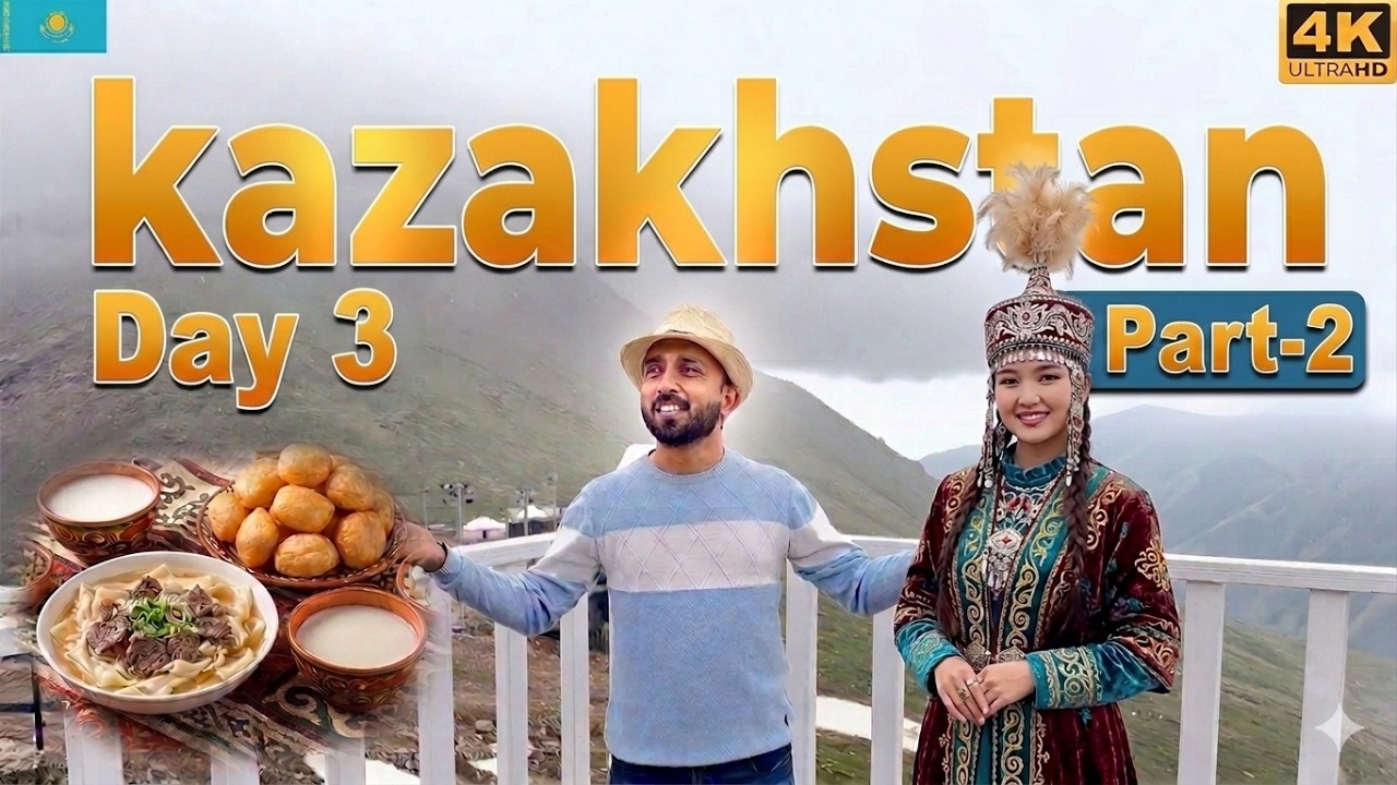 Kazakhstan Series: Day 3: FEASTS & VIEWS: The Ultimate Day in Almaty! 🏔️