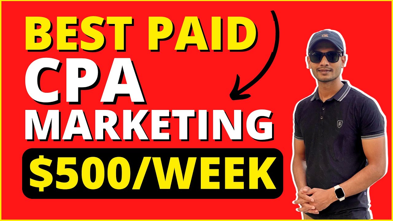 Best Paid CPA Marketing Method 2023 | ($500 in Every 7 Days)