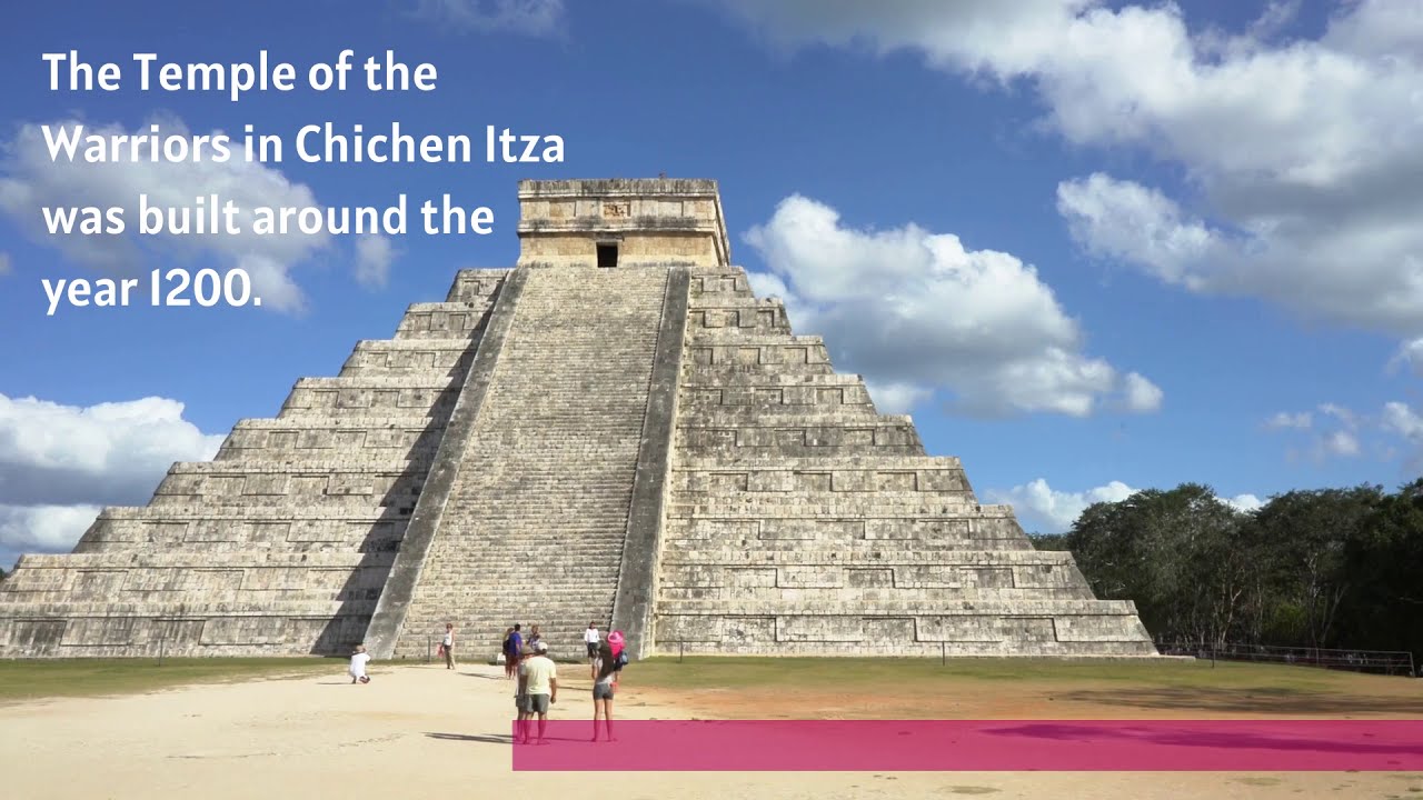 The Temple of the Warriors in Chichen Itza