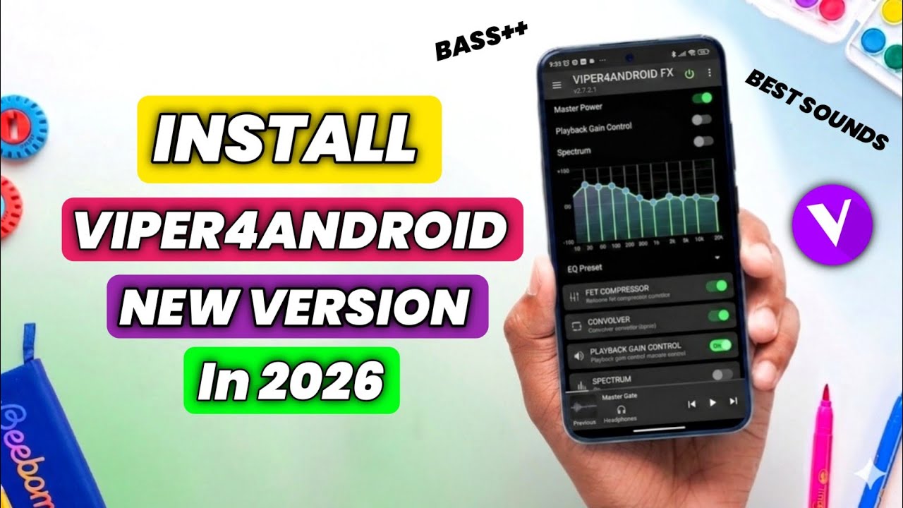 Install Viper4Android on Any Phone In 2026 | Magisk Root