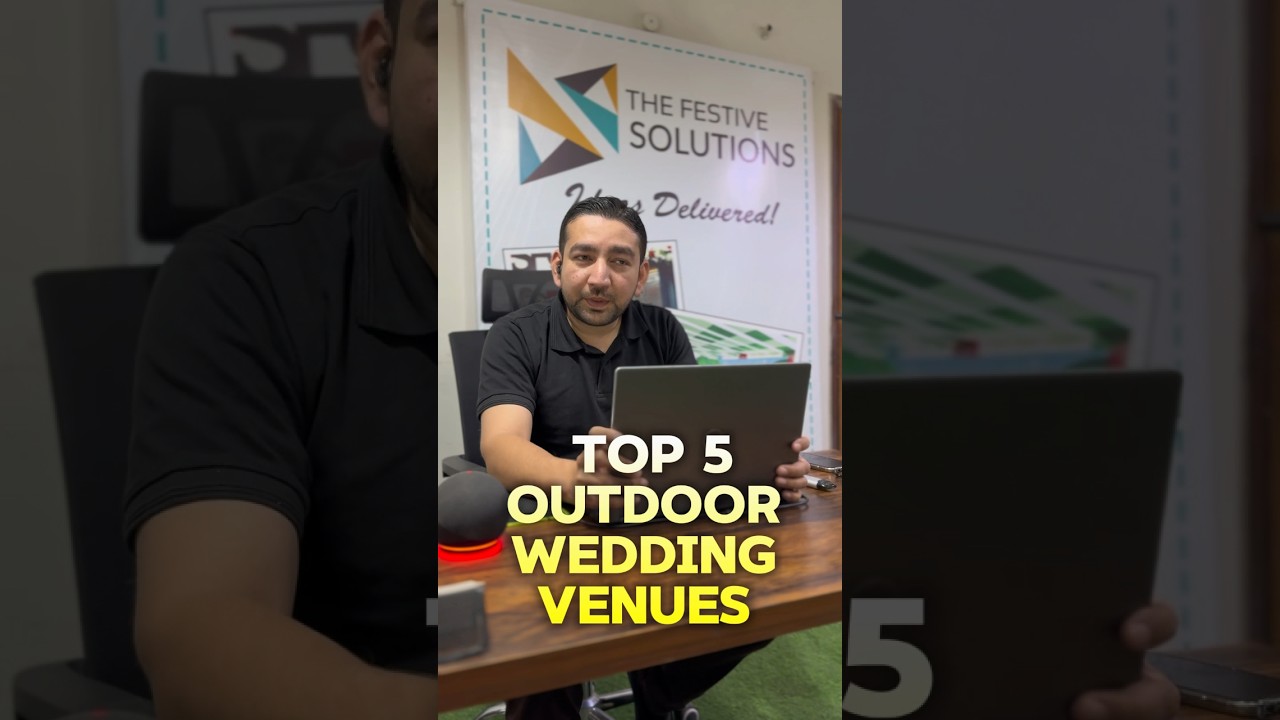 Top Outdoor Wedding Venues in Karachi for your dream Wedding! #Wedding #Karachi #viral