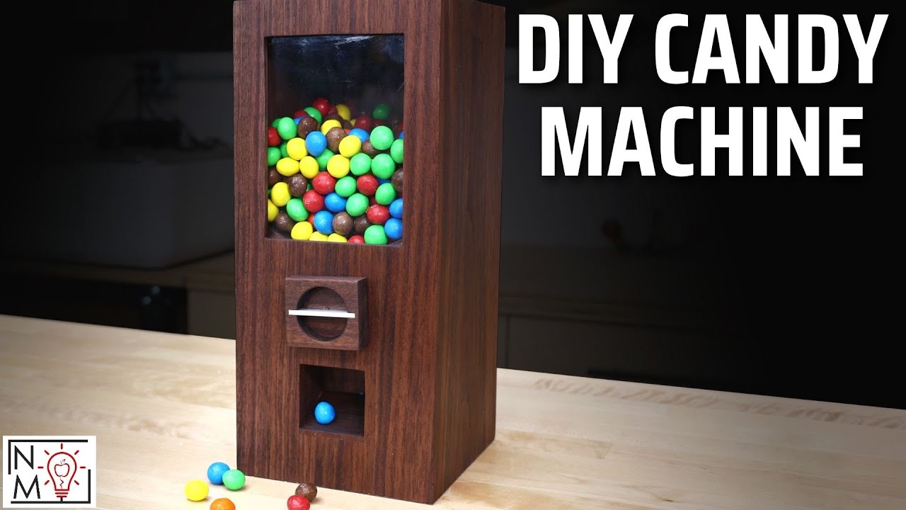 How to Build a DIY Candy Machine | Fun Woodworking Projects