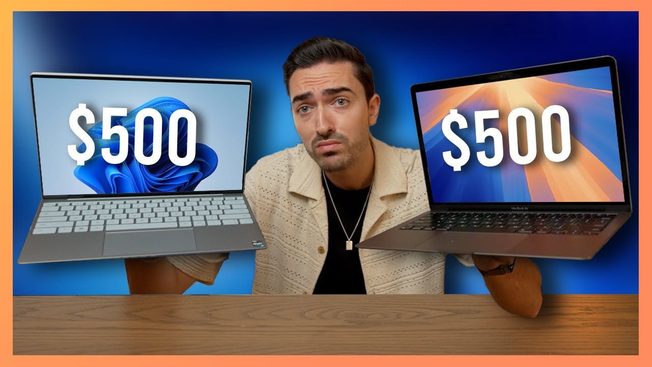 $500 Mac vs PC laptop challenge!