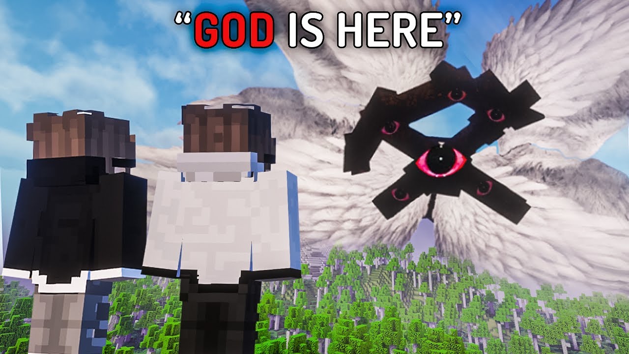 We Fought THE GOD in Minecraft!