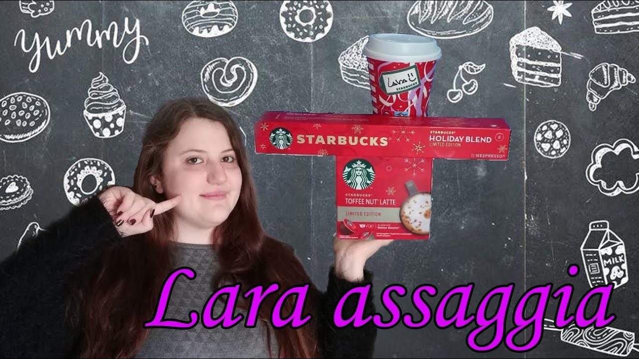 Lara assaggia: Cialde Starbucks Holiday Blend e Toffe Nut Latte