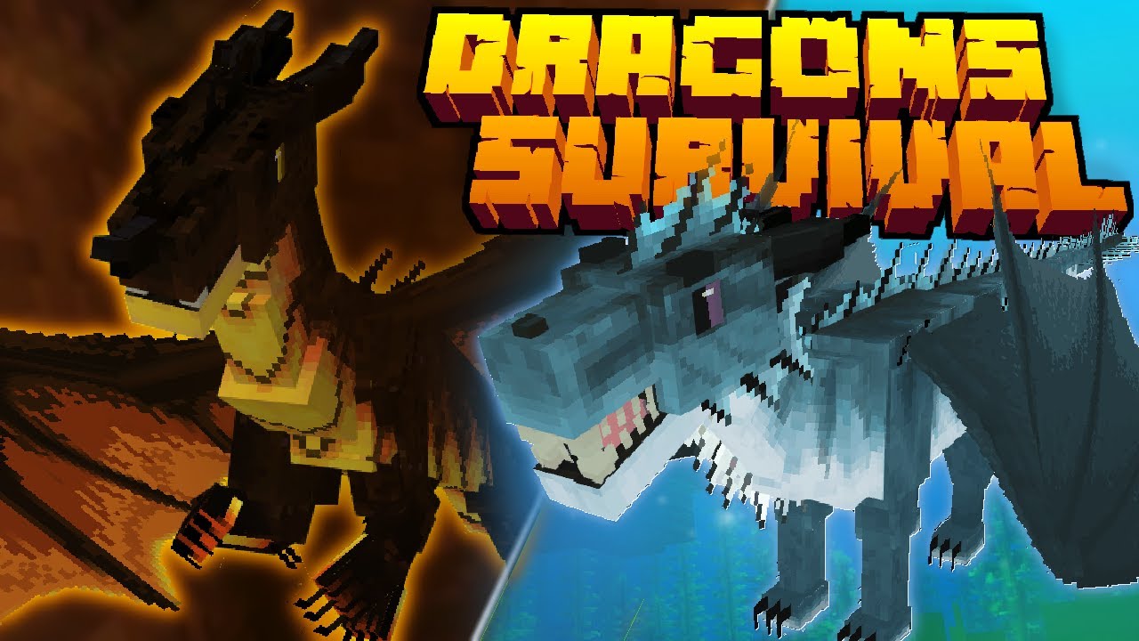НОВЫЙ МОД НА ПРЕВРАЩЕНИЕ В ДРАКОНА! ПОЛНЫЙ ГАЙД ОБЗОР МОДА DRAGONS SURVIVAL НА MINECRAFT