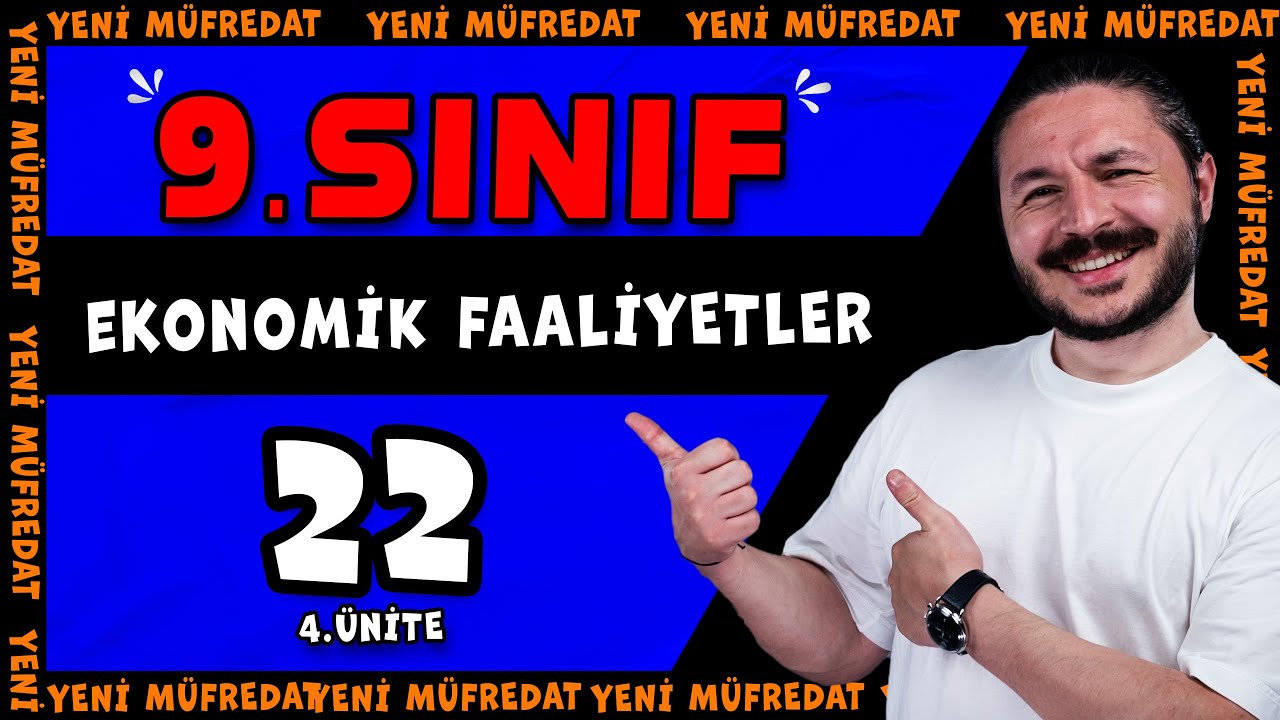 Ekonomik faaliyetler ve etkileri konu anlatımı 🔴 9.sınıf coğrafya | 2025