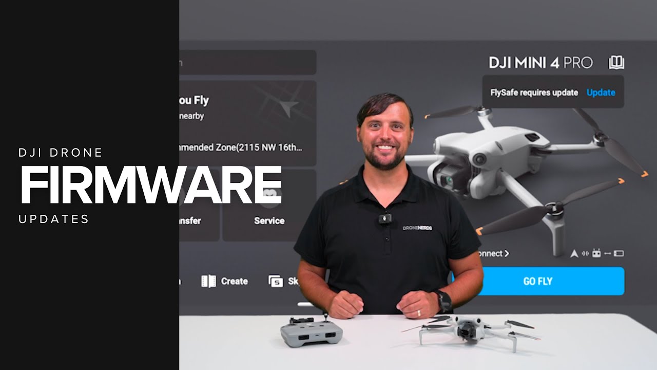 Как обновить прошивку вашего дрона DJI