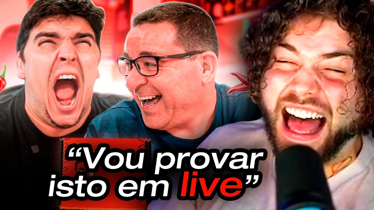 wuant reage a RIC e DAIZER provam os NOVOS PICANTES DO RIC