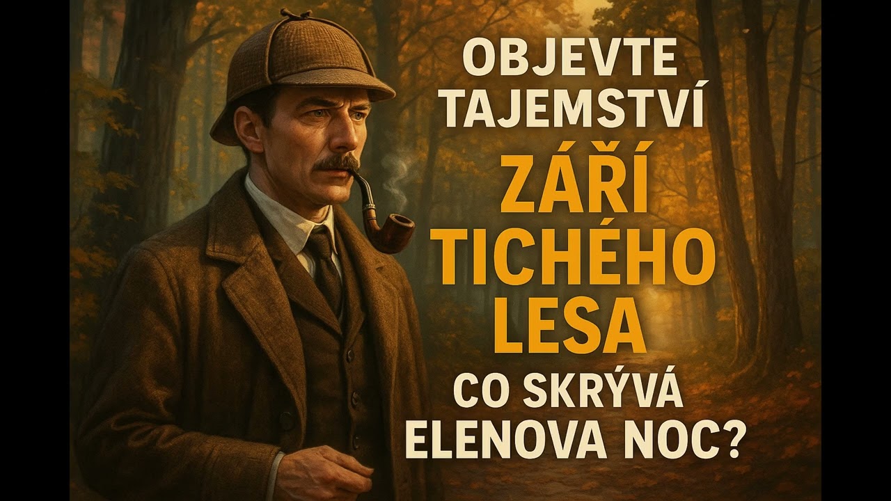 Objevte tajemství Září Tichého Lesa: Co skrývá Elenova noc? - Sherlock Holmes Audiokniha CZ