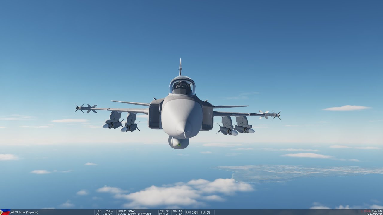 JAS 39 GRIPEN | DESTROYS  PLAAF AWACS AND 4 ESCORTS | DCS |