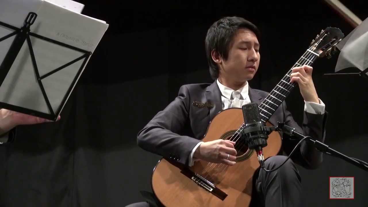 Ekachai Jearakul 2nd Prize winner at the Pittaluga guitar competition in 2013