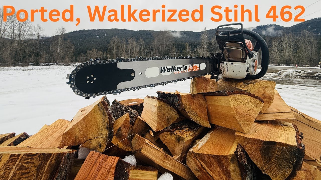Ported Walkerized Stihl 462, No Talking