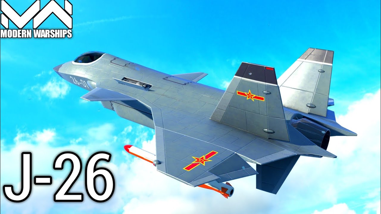 J-26 Strike Fighter Gameplay - Modern Warships Alpha Test