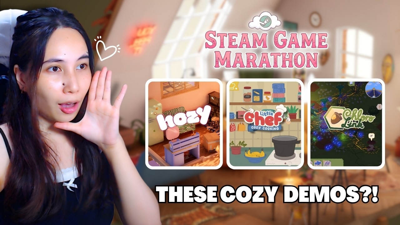 First Look + Explore di Game Baru di Steam!  - Cozy Game Marathon (Demo)