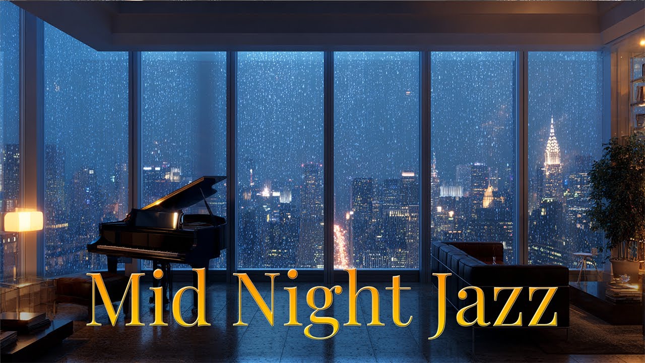 Midnight Jazz for Deep Work ☕️静かな夜に集中が深まる大人のジャズBGM｜作業・勉強・読書用