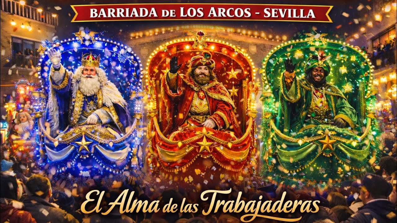 Cabalgata de los Reyes Magos de la Barriada de Los Arcos Sevilla 2026