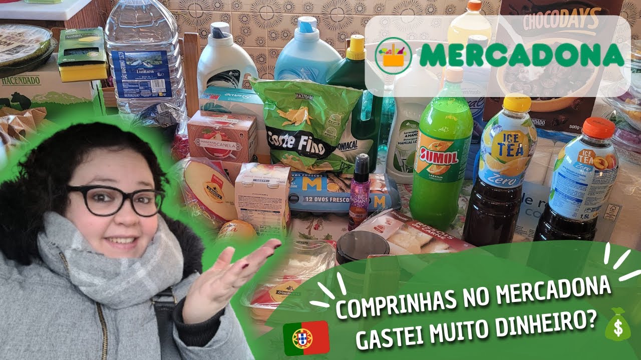 PRIMEIRAS COMPRAS NO MERCADONA EM PORTUGAL | QUANTO GASTEI?