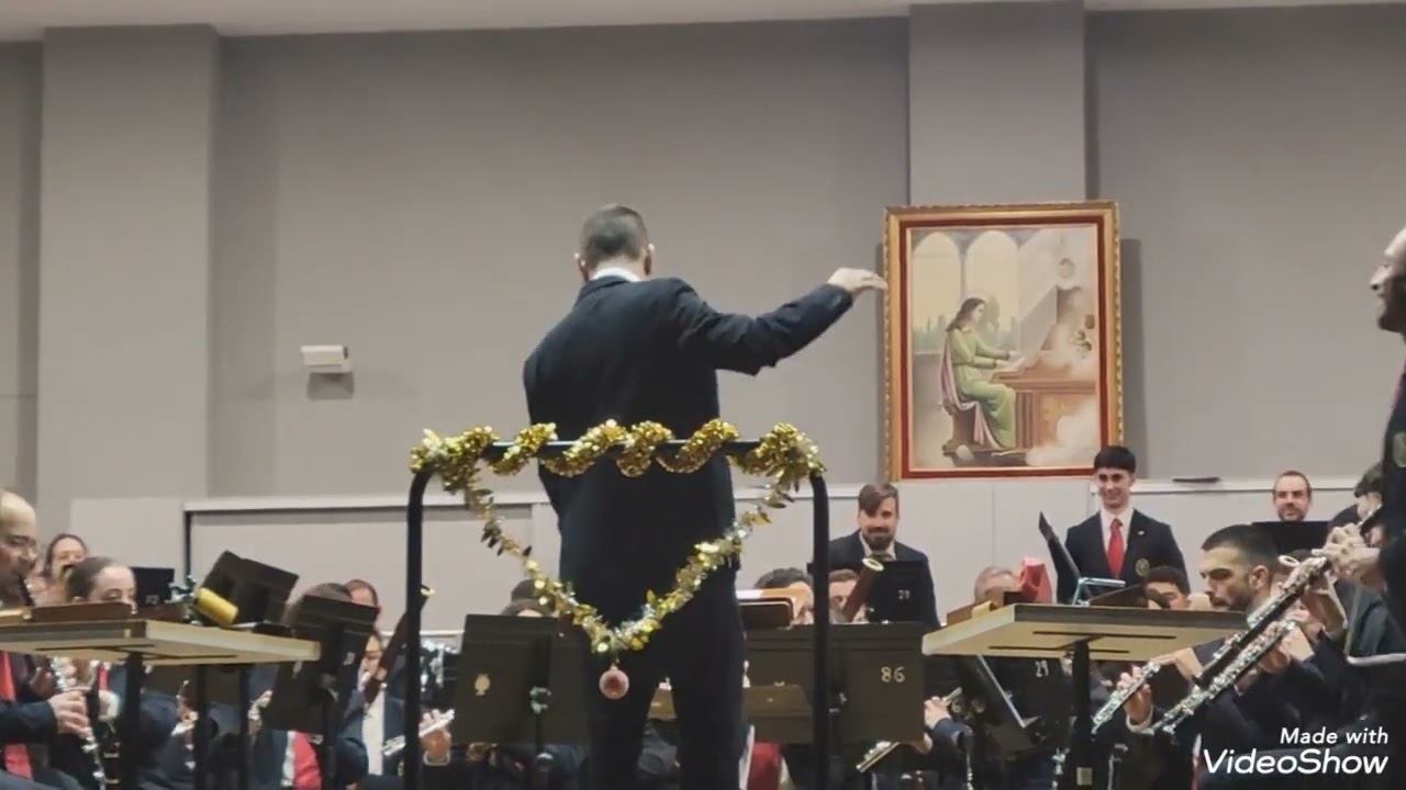 Consert de Nadal de la banda de "Sium " de  Tavernes de la Valldigna. 