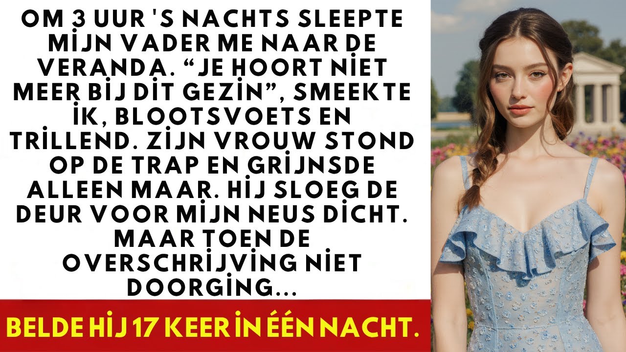 Om 3 uur 's nachts zette mijn vader me buiten – smeekte toen ik het trustfonds stopzette.
