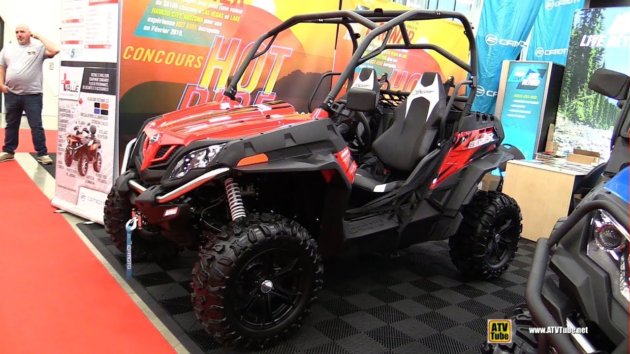 2019 CfMoto Z-Force 800 EX Side by Side ATV - Walkaround - 2018 Drummondville ATV Show