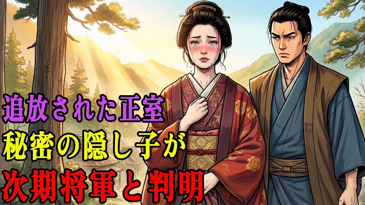 「石女」と罵られ追放された正室。山奥で秘密裏に育てた男児が、絶体絶命の瞬間に天下の跡継ぎだと判明した  野談  伝説  昔話  説話  民話