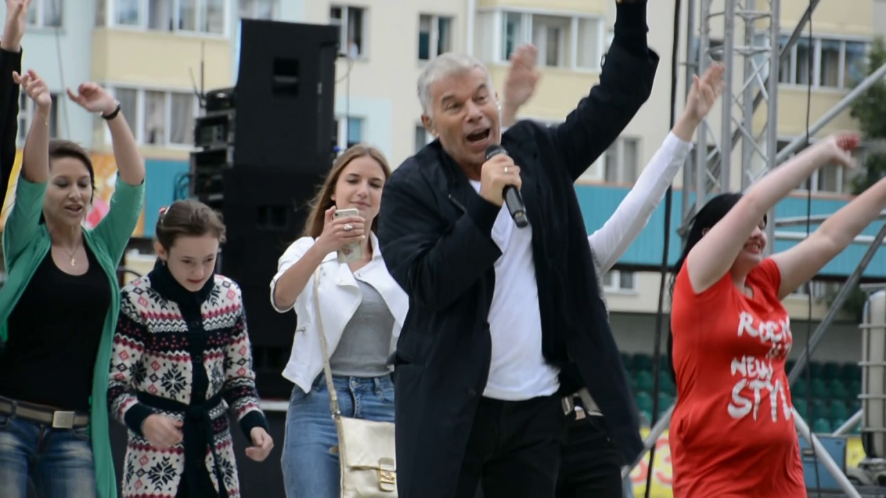 Газманов в Гомеле флешмоб