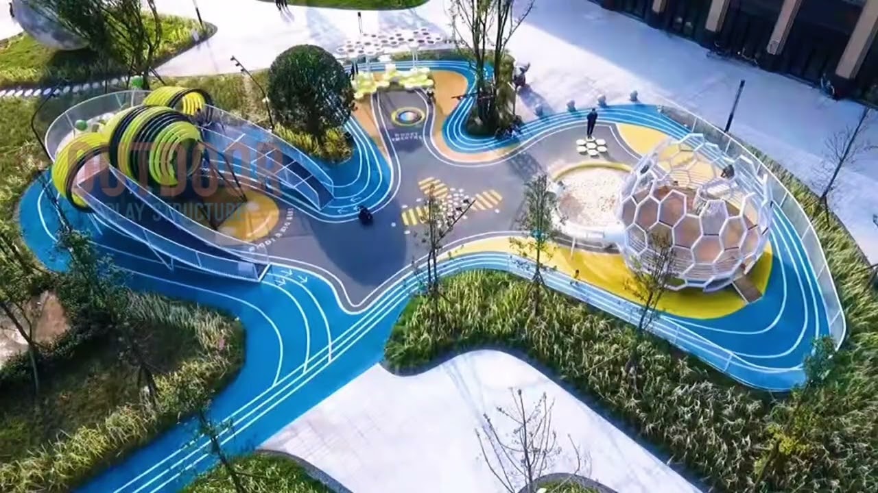 Recycled Plastic Play Equipment for Eco-Friendly Parks