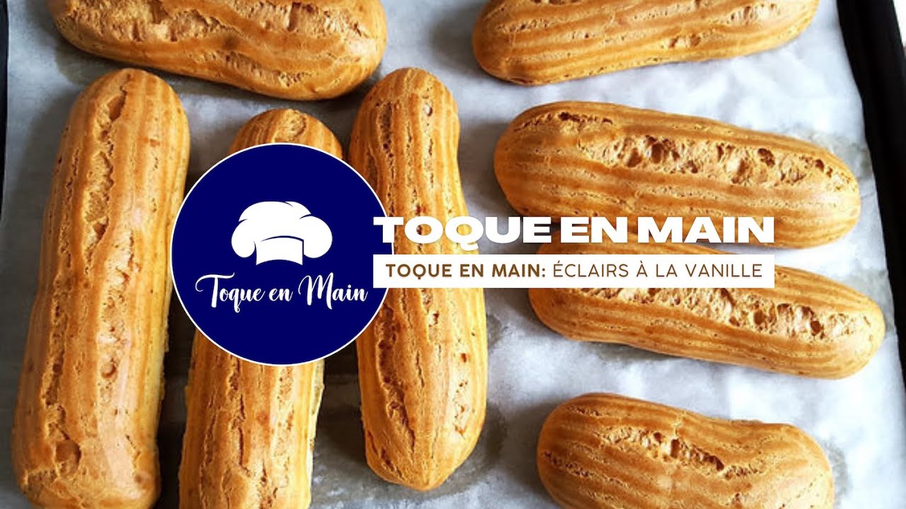 Eclairs à la vanille bourbon - Box pâtisserie