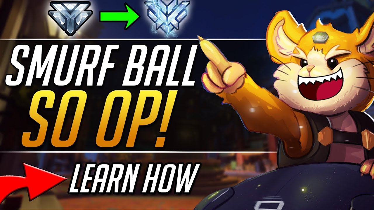 Smurf Wrecking Ball - Pro Hammond Tips and Tricks Gameplay Guide | Overwatch